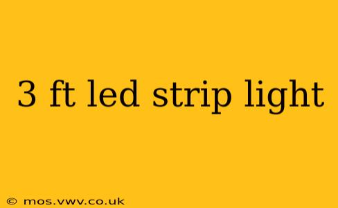 3 ft led strip light