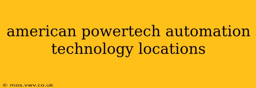 american powertech automation technology locations