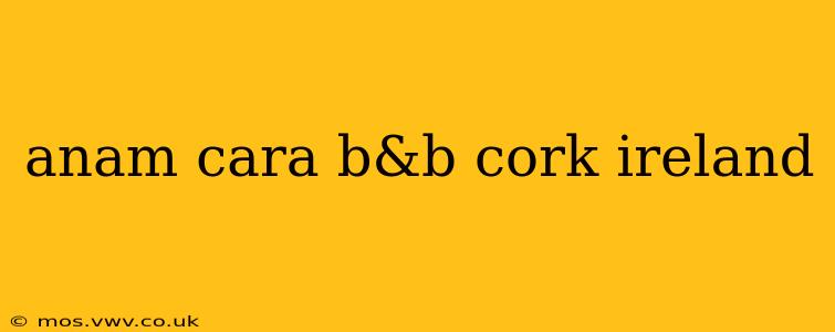 anam cara b&b cork ireland
