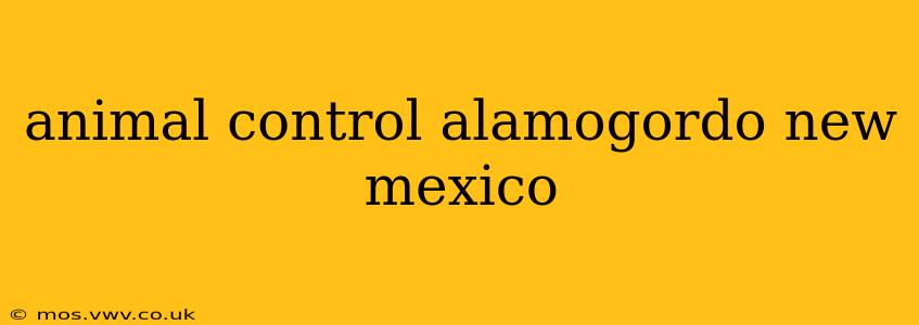 animal control alamogordo new mexico