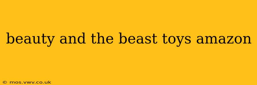 beauty and the beast toys amazon