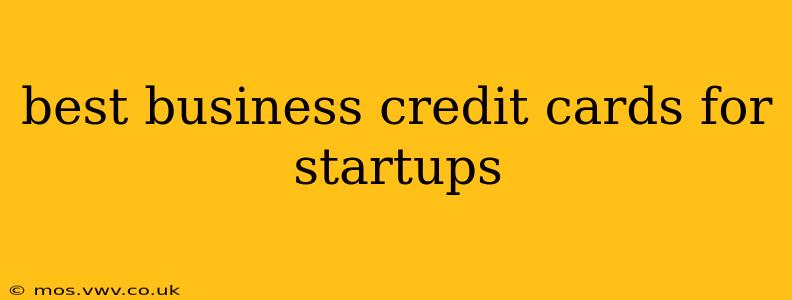 best business credit cards for startups