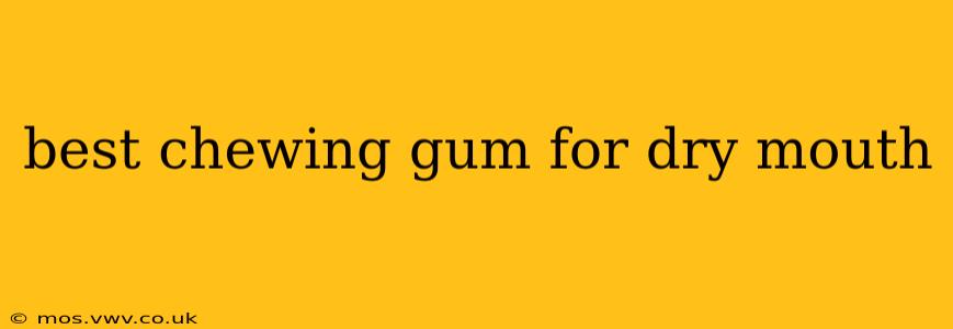 best chewing gum for dry mouth