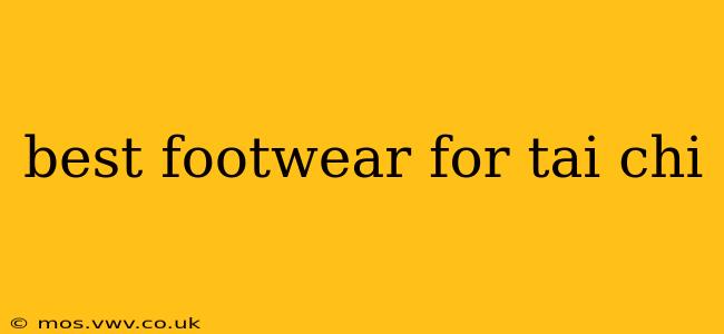 best footwear for tai chi