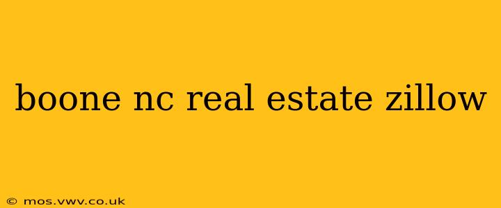 boone nc real estate zillow