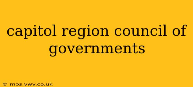 capitol region council of governments