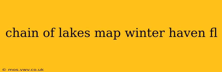 chain of lakes map winter haven fl