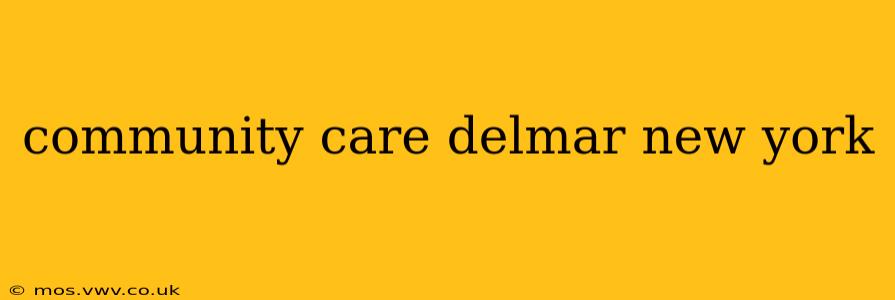 community care delmar new york