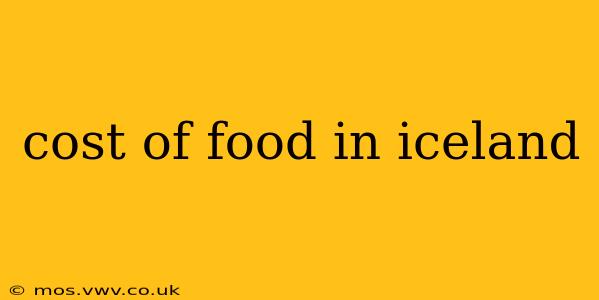 cost of food in iceland
