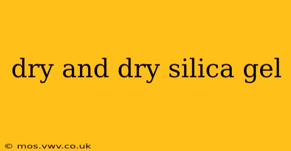 dry and dry silica gel