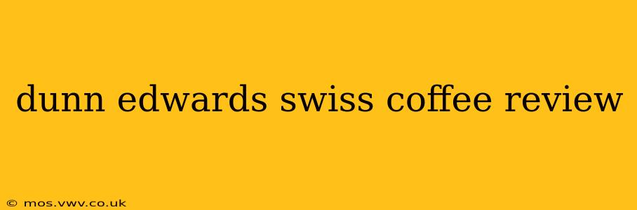 dunn edwards swiss coffee review