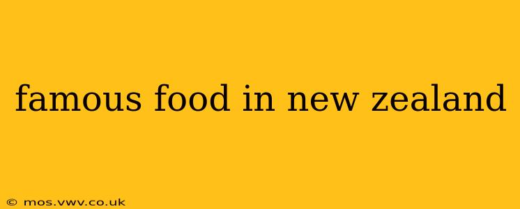 famous food in new zealand