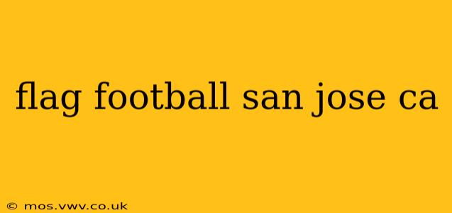 flag football san jose ca