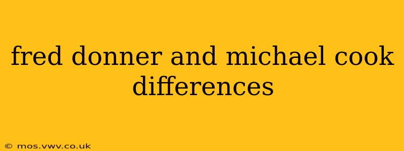 fred donner and michael cook differences