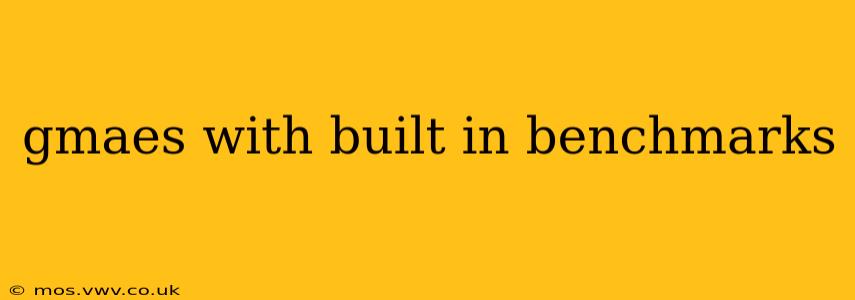 gmaes with built in benchmarks