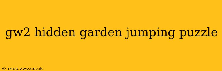 gw2 hidden garden jumping puzzle