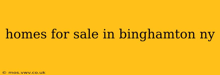 homes for sale in binghamton ny