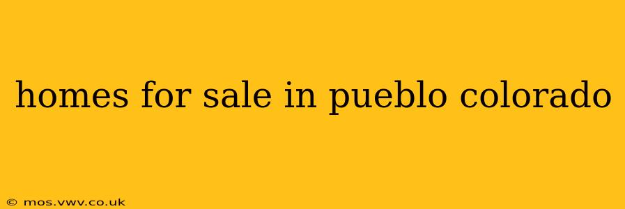 homes for sale in pueblo colorado