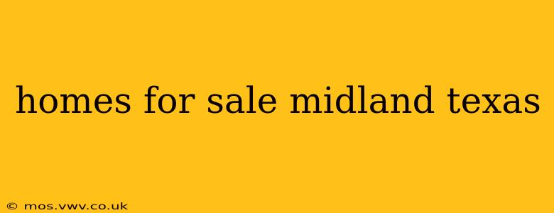 homes for sale midland texas