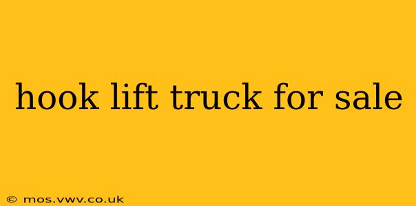 hook lift truck for sale