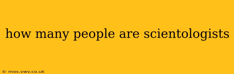 how many people are scientologists