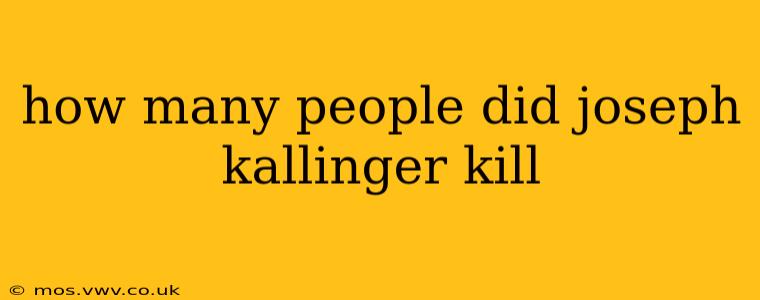 how many people did joseph kallinger kill