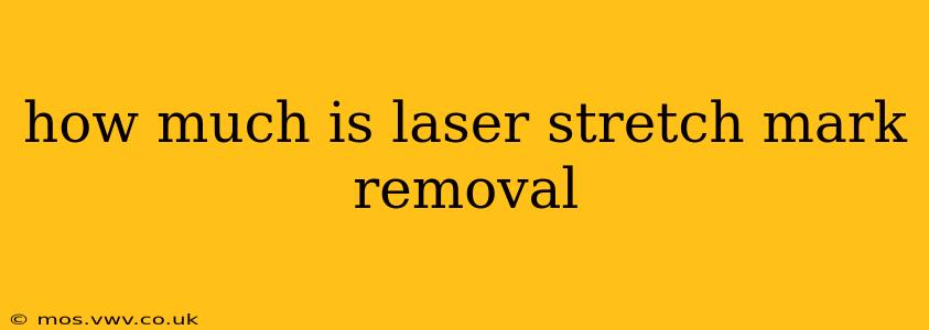 how much is laser stretch mark removal