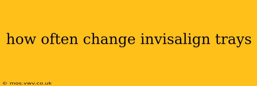 how often change invisalign trays