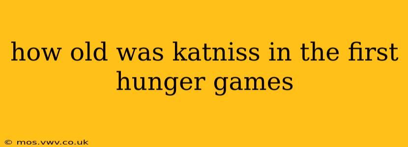 how old was katniss in the first hunger games
