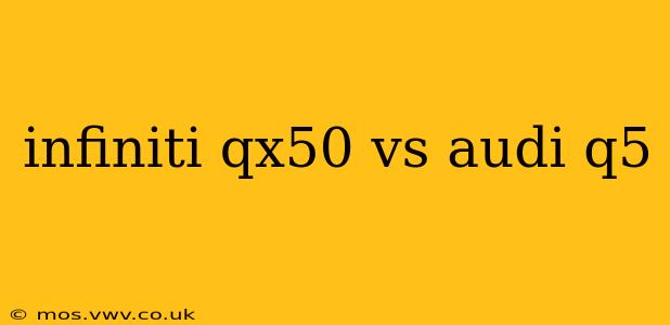 infiniti qx50 vs audi q5