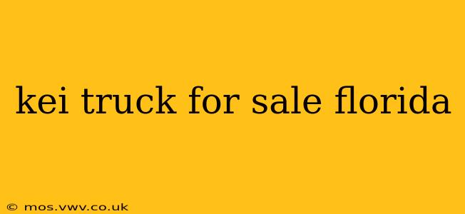 kei truck for sale florida