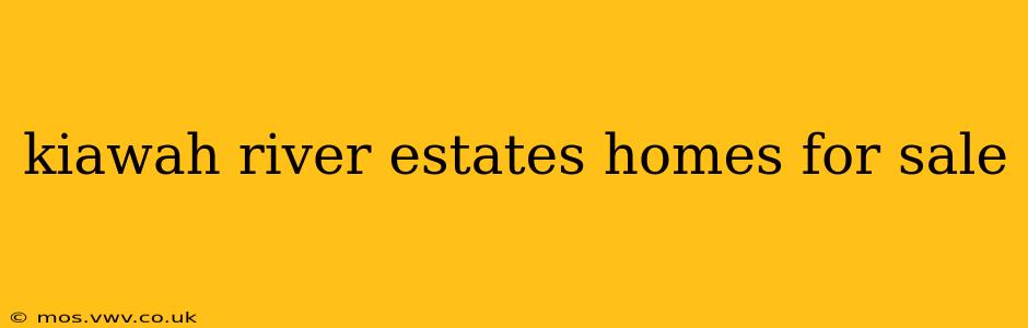 kiawah river estates homes for sale