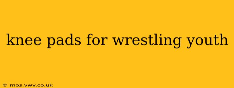 knee pads for wrestling youth