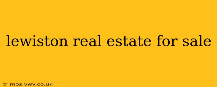 lewiston real estate for sale