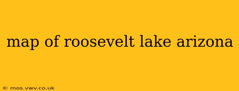 map of roosevelt lake arizona