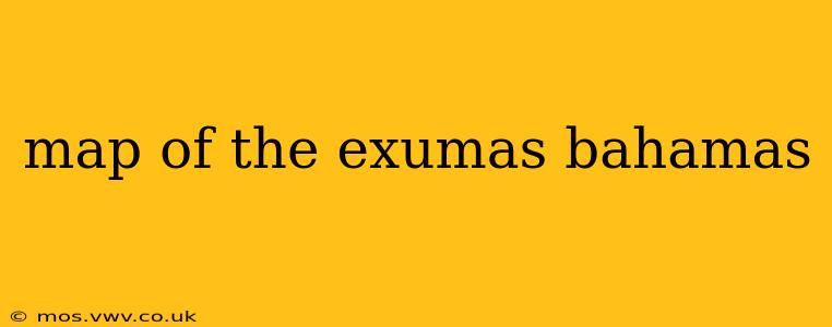 map of the exumas bahamas