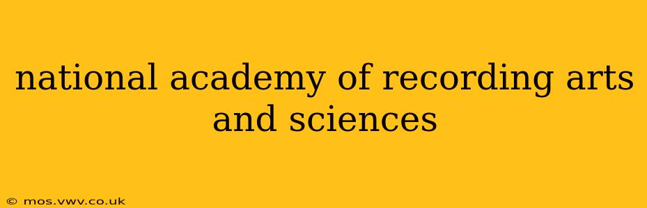 national academy of recording arts and sciences
