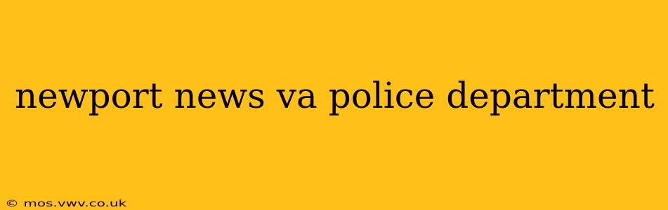newport news va police department