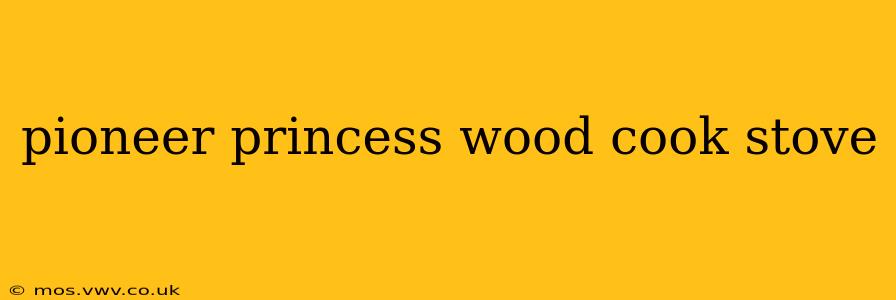 pioneer princess wood cook stove