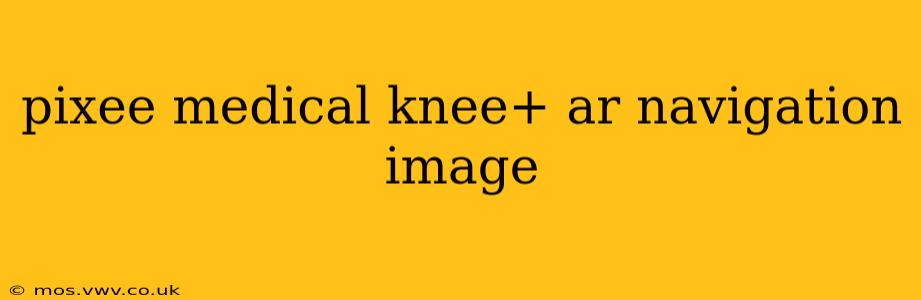 pixee medical knee+ ar navigation image
