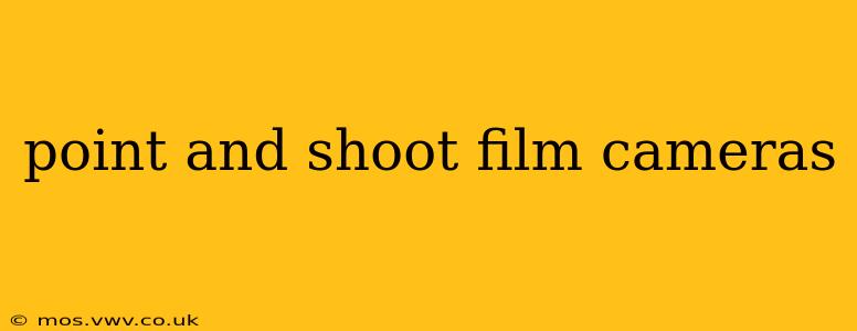 point and shoot film cameras