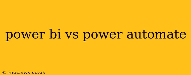 power bi vs power automate