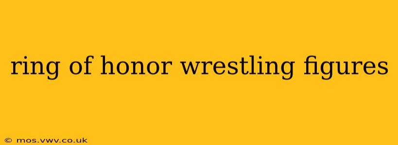 ring of honor wrestling figures
