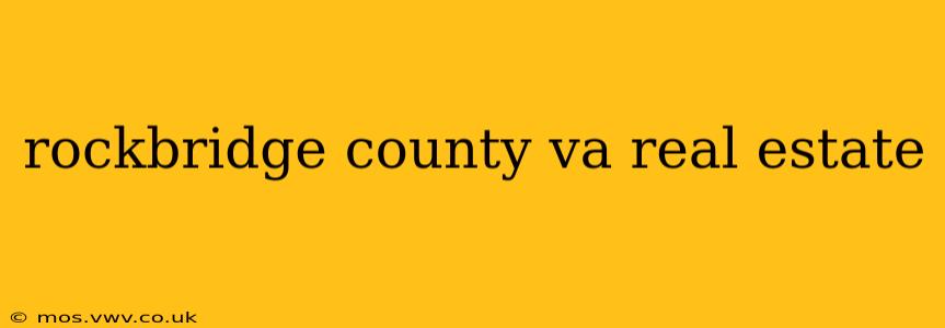 rockbridge county va real estate