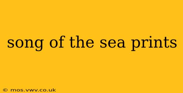 song of the sea prints