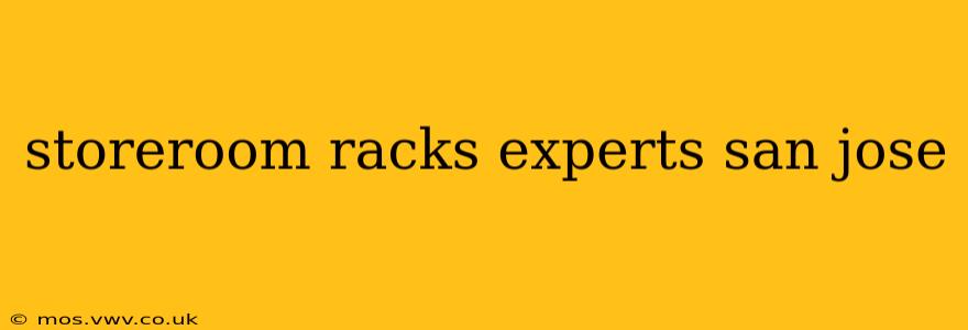 storeroom racks experts san jose