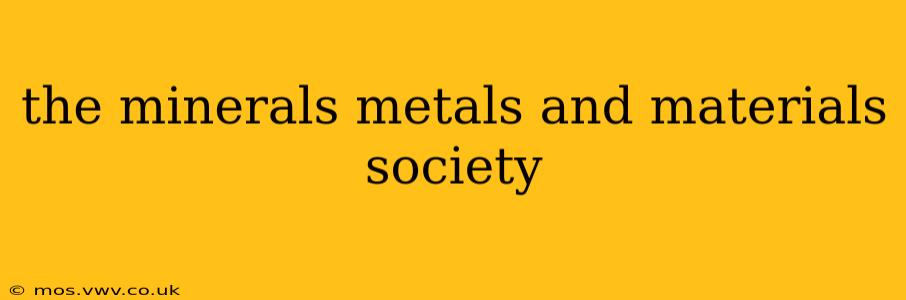 the minerals metals and materials society