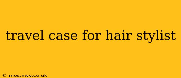 travel case for hair stylist
