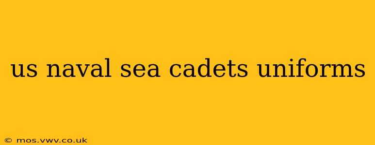 us naval sea cadets uniforms