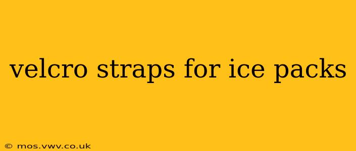 velcro straps for ice packs